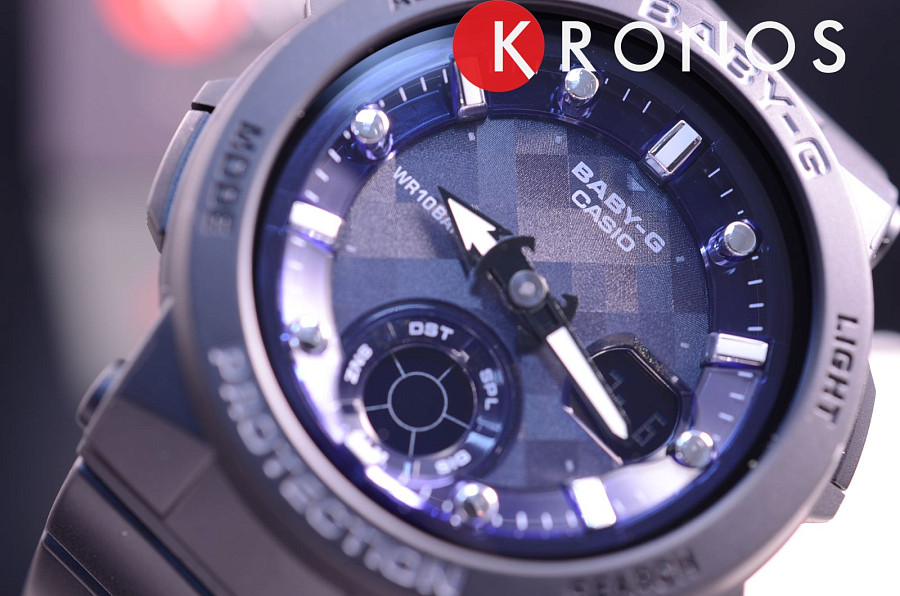 Часы Casio Baby-G BGA-250-1A — автокварц (кинетик), пластик