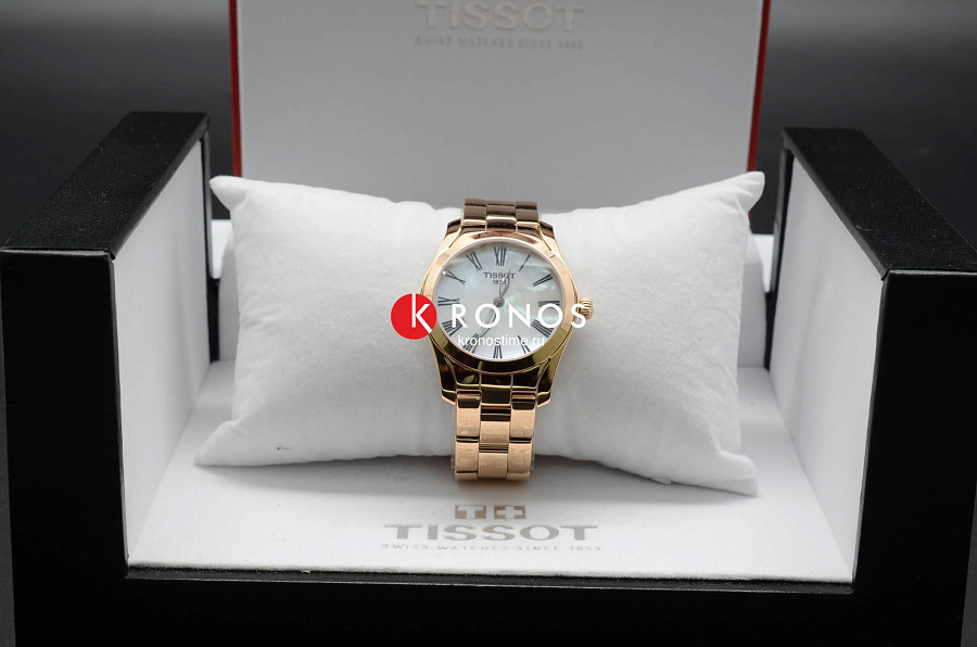 Часы Tissot T-Wave T112.210.33.113.00 — сталь c pvd покрытием, женские
