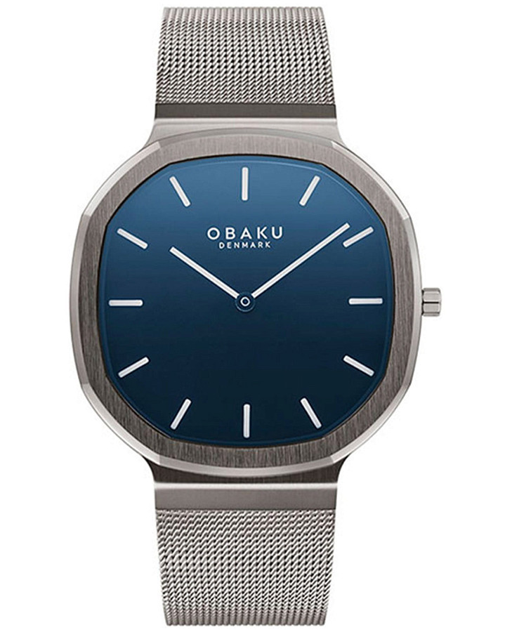 Часы Obaku Oktant V253GXJLMJ — мужские, синий