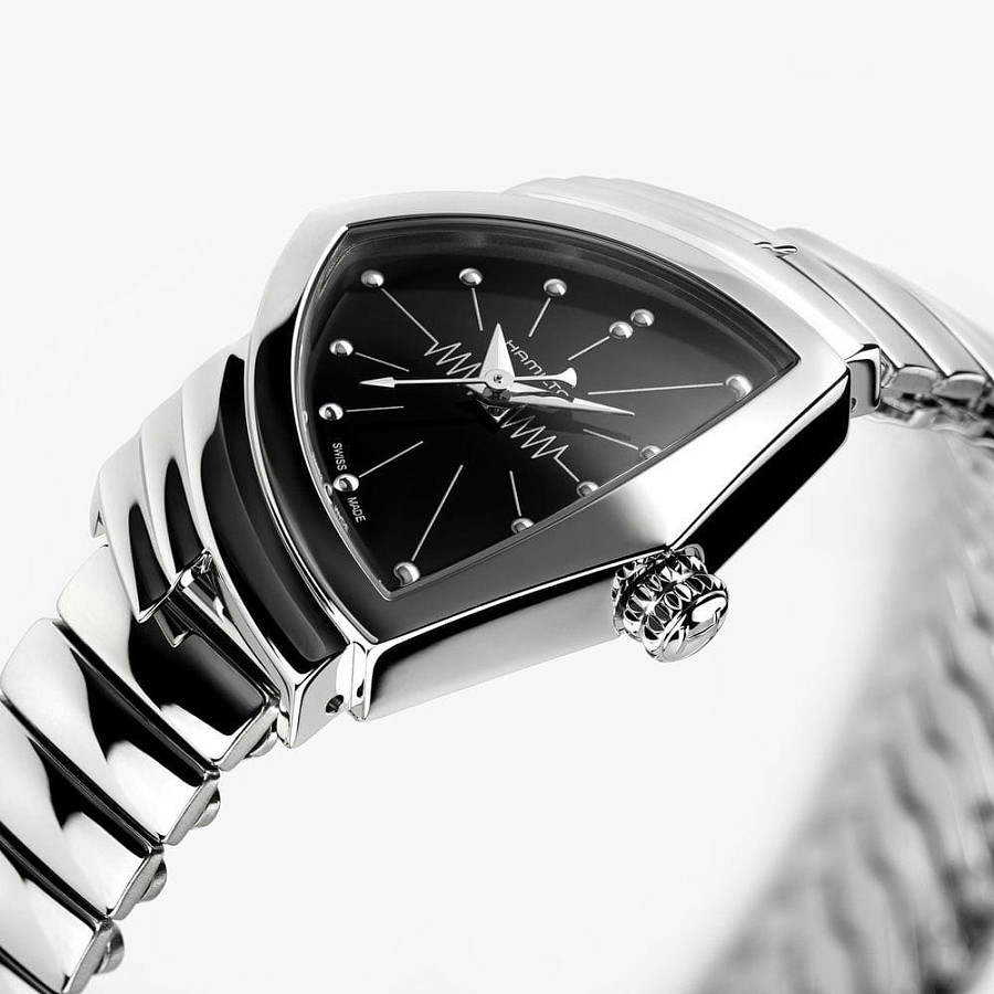 Часы Hamilton Ventura S Quartz H24211130 — нержавеющая сталь, женские
