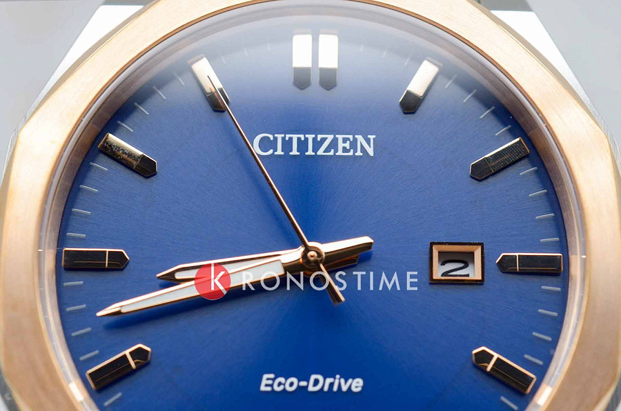 Часы Citizen Eco-Drive BM7606-84L — нержавеющая сталь с ip-покрытием, мужские