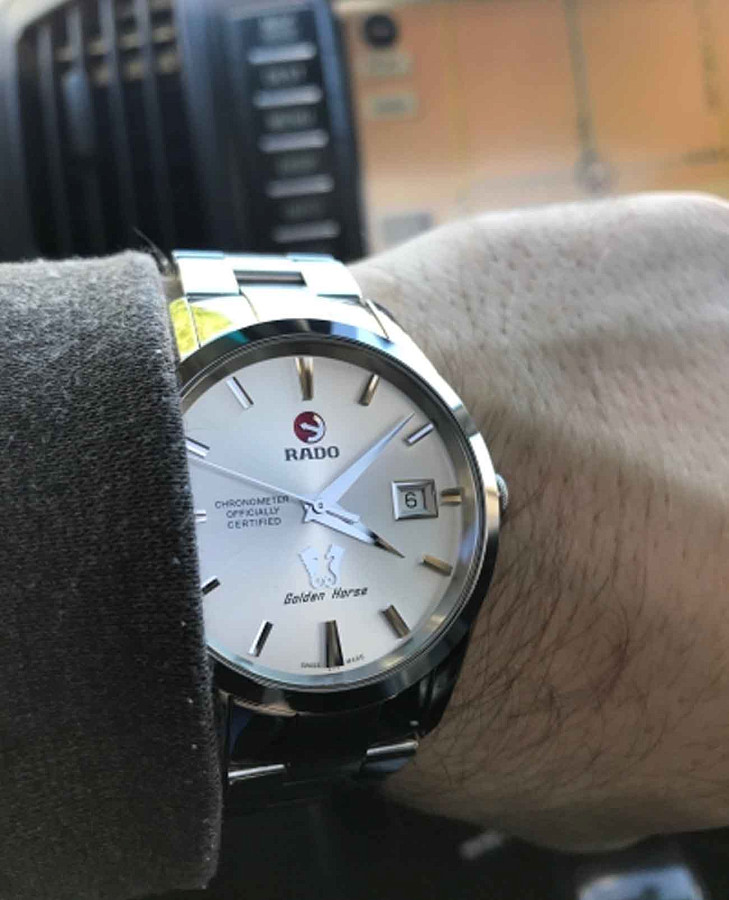Часы Rado Hyperchrome Automatic R32978112 — мужские, сталь + ceramos™