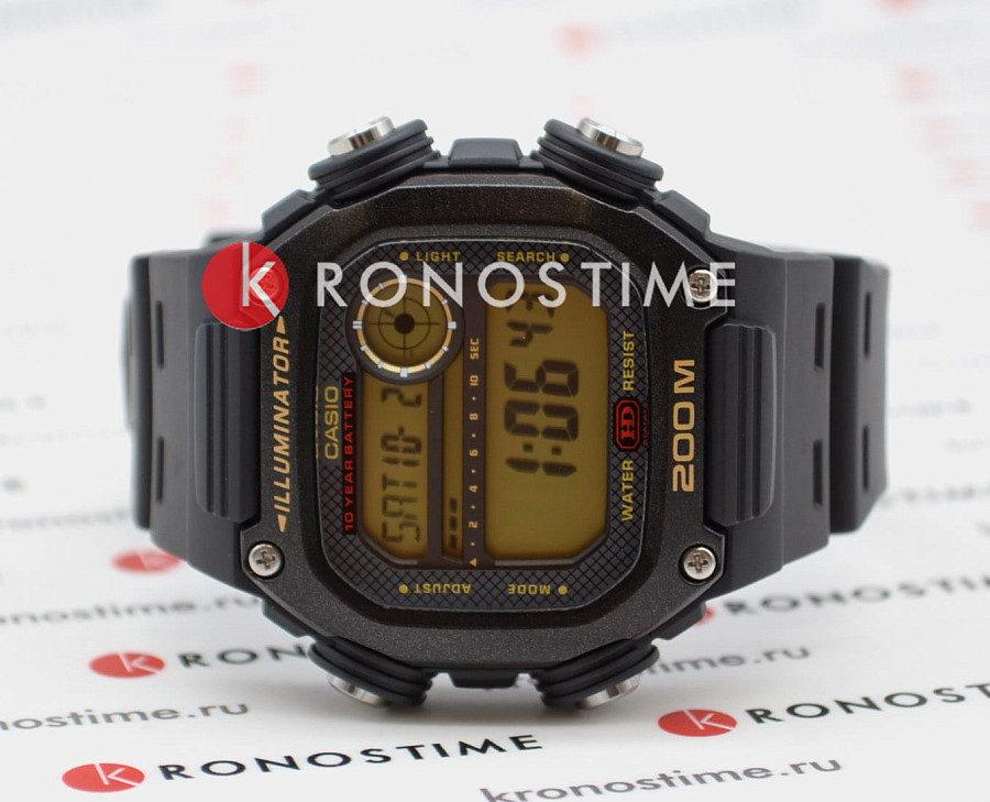 Часы Casio Collection DW-291H-9AVDF (DW-291H-9A) — Япония, кварцевые