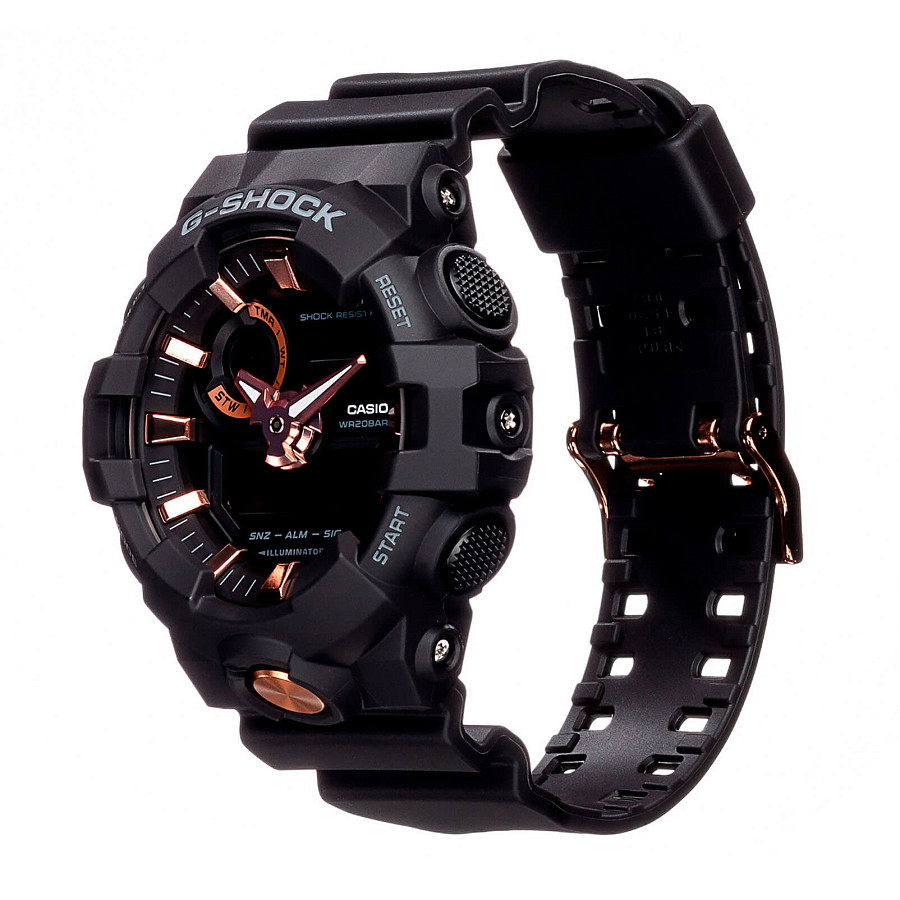 Часы Casio G-Shock GA-710B-1A4 — электронные, пластик
