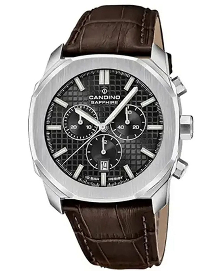 Часы Candino Chronos Carree C4747/4 — мужские, черный