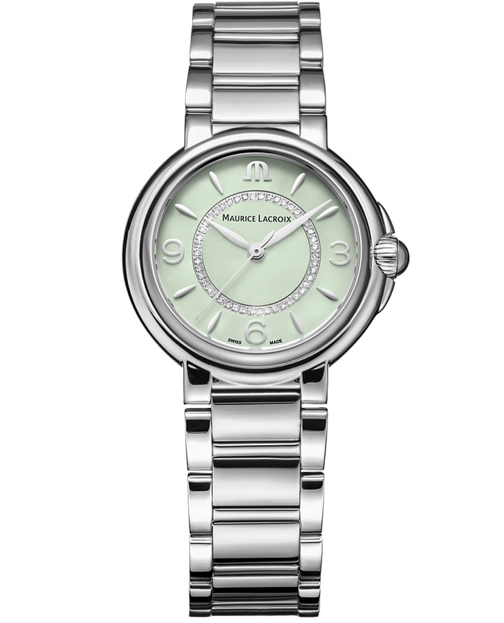 Часы Maurice Lacroix FIABA Colours Edition FA1104-SS002-G20-1 — женские, зеленый
