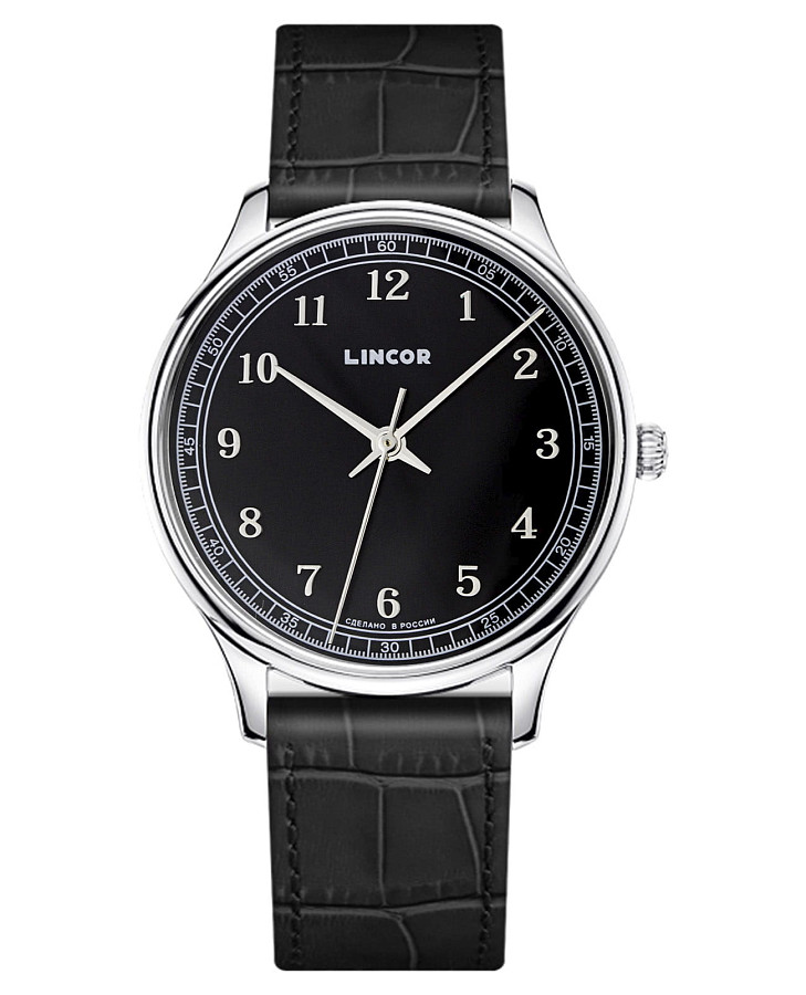 Часы Lincor UNI 1274L-2 — мужские, черный