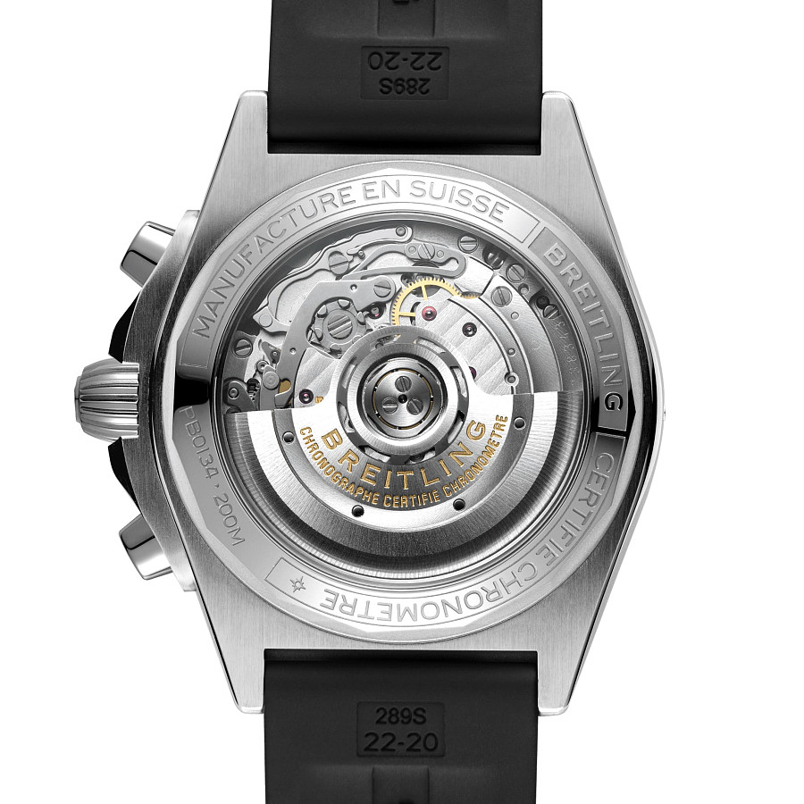 Часы Breitling Chronomat B01 42 PB0134101C1S1 — каучук, мужские