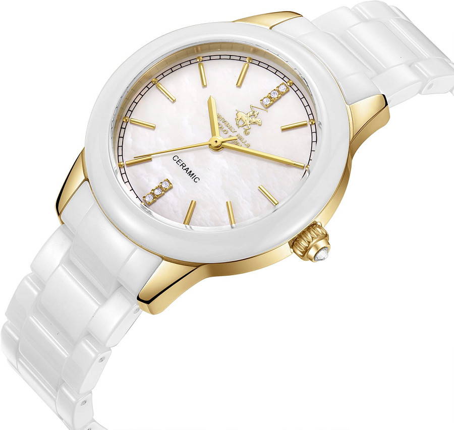 Часы Beverly Hills Polo Club BP3663X.120 — керамика, женские