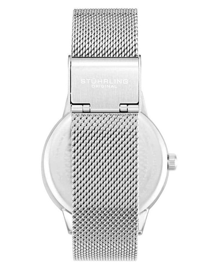 Часы Stuhrling Dorset 3904.2 — кварцевые, сталь металл