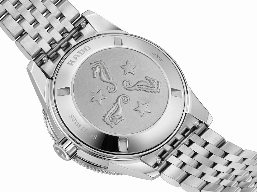 Часы Rado Captain Cook Automatic R32223213 — мужские, серебристый