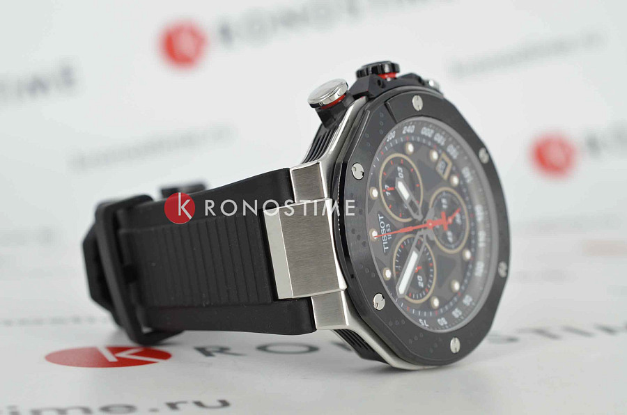 Часы Tissot T-Race MotoGP Quartz Chronograph (2025) T141.417.27.081.00 — каучук, мужские