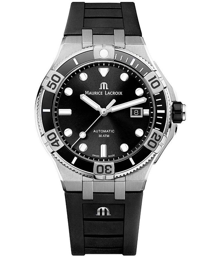 Часы Maurice Lacroix Aikon Venturer AI6058-SS001-330-1 — мужские, черный