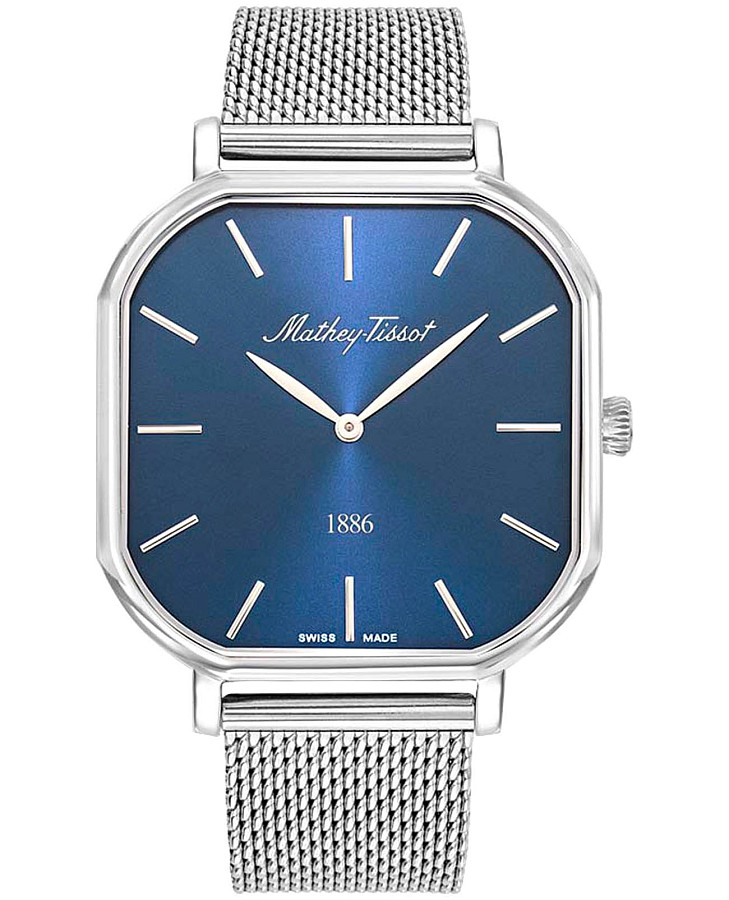 Часы Mathey-Tissot Monsoon H7917ABU — мужские, синий