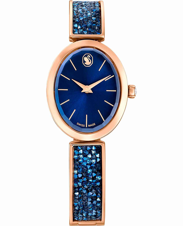 Часы Swarovski Crystal Rock Oval 5656822 — женские, синий