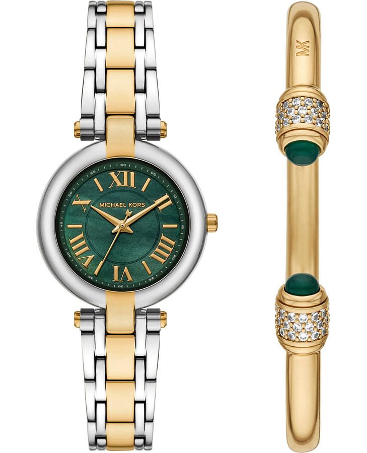 Часы Michael Kors Laney MK4973SET — женские, зеленый