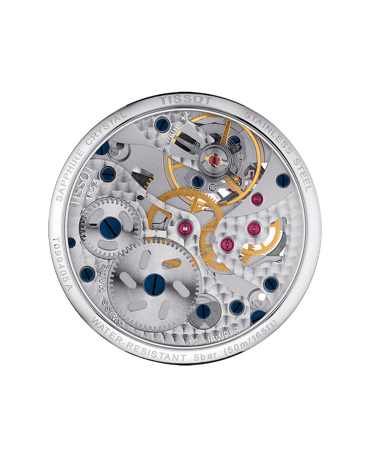 Часы Tissot Chemin des Tourelles Squelette T099.405.11.418.00 — механические, сталь металл