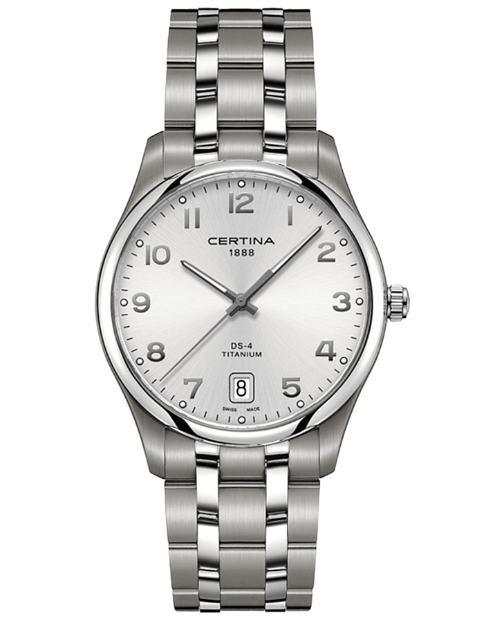 Часы Certina DS-1 C022.610.44.032.00 — мужские, серебристый
