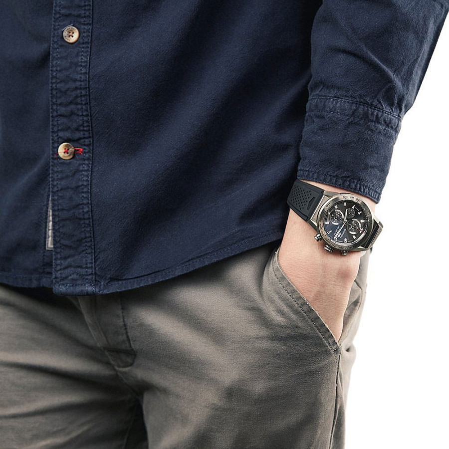 Часы TAG Heuer Carrera CAR208Z.FT6046 — механические, сталь металл керамика