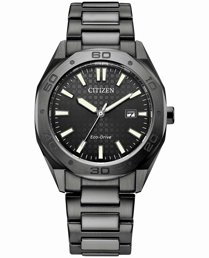 Часы Citizen Eco-Drive BM7637-81H — мужские, черный