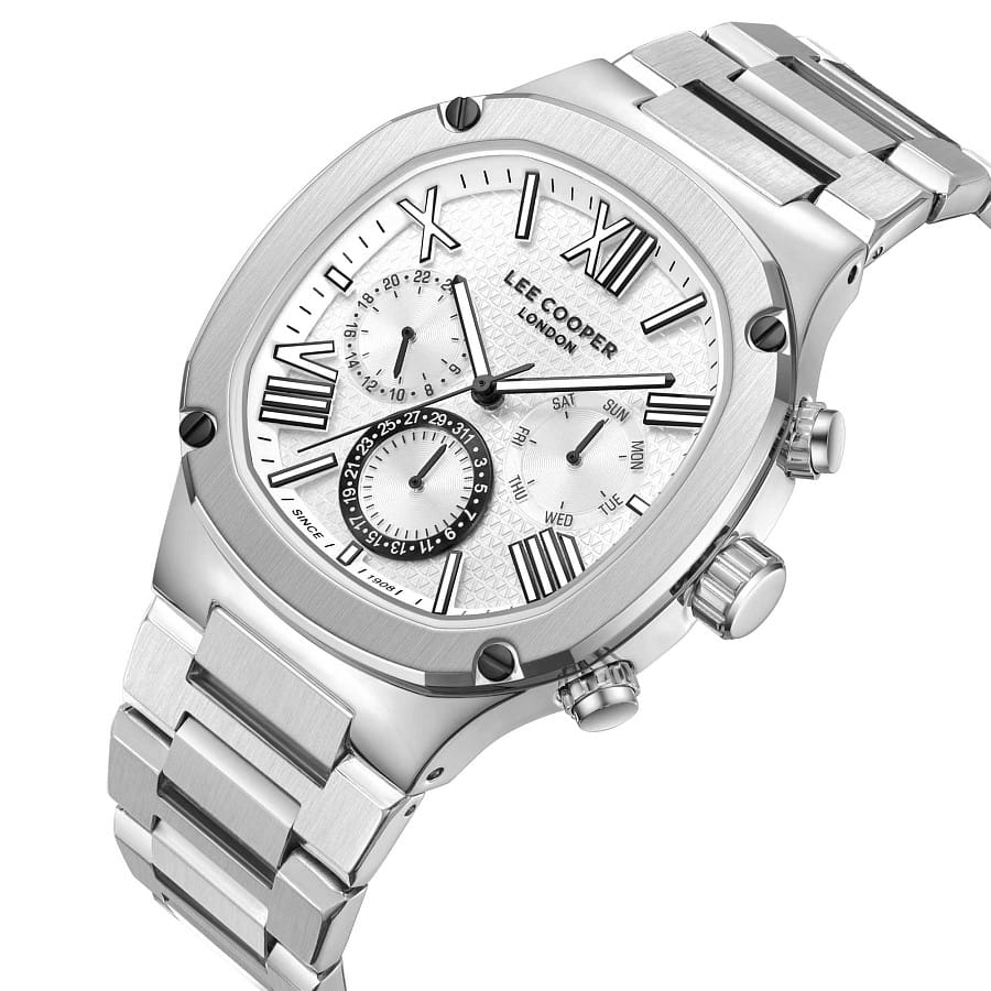 Часы Lee Cooper LC08146.330 — кварцевые, металл суперметалл