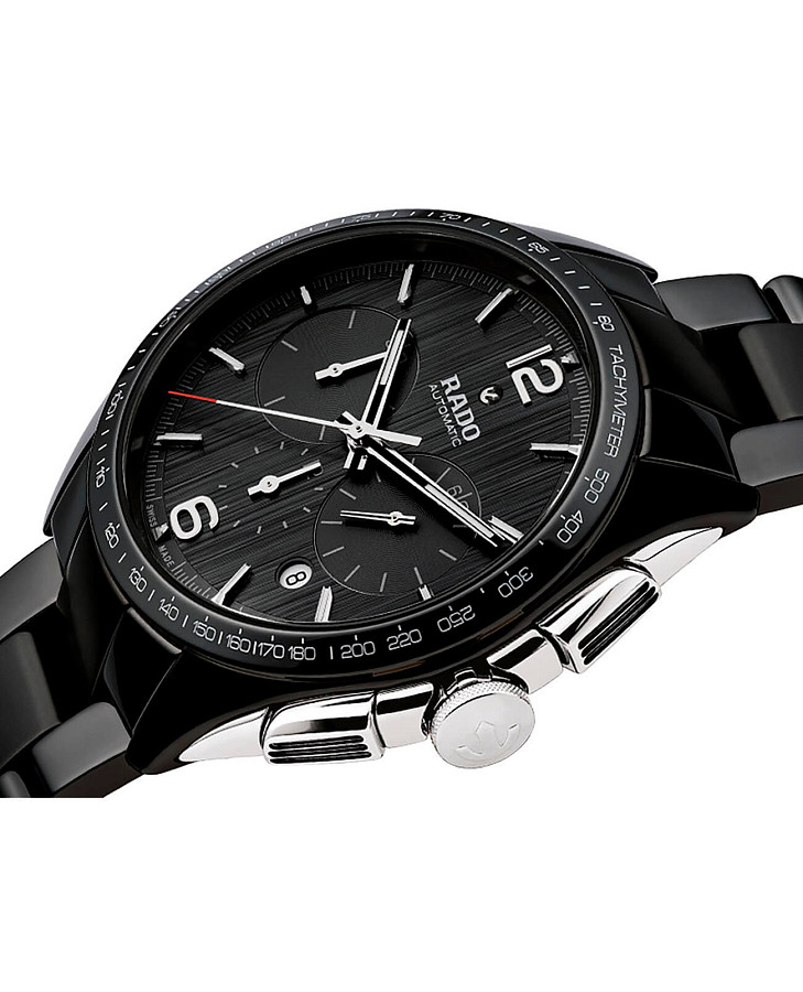 Часы Rado Hyperchrome Automatic Chronograph R32121152 — механические, металл сталь керамика