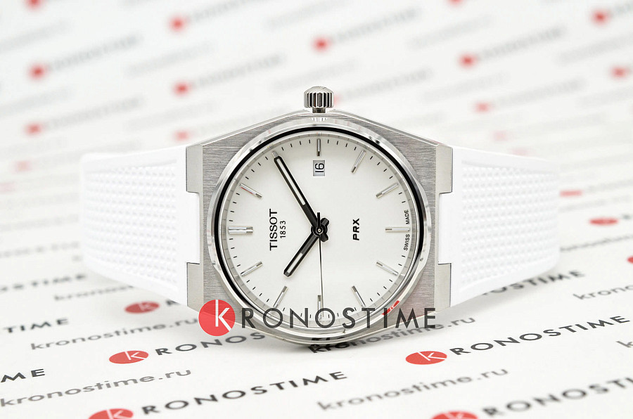 Часы Tissot PRX T137.410.17.011.00 — мужские, силикон