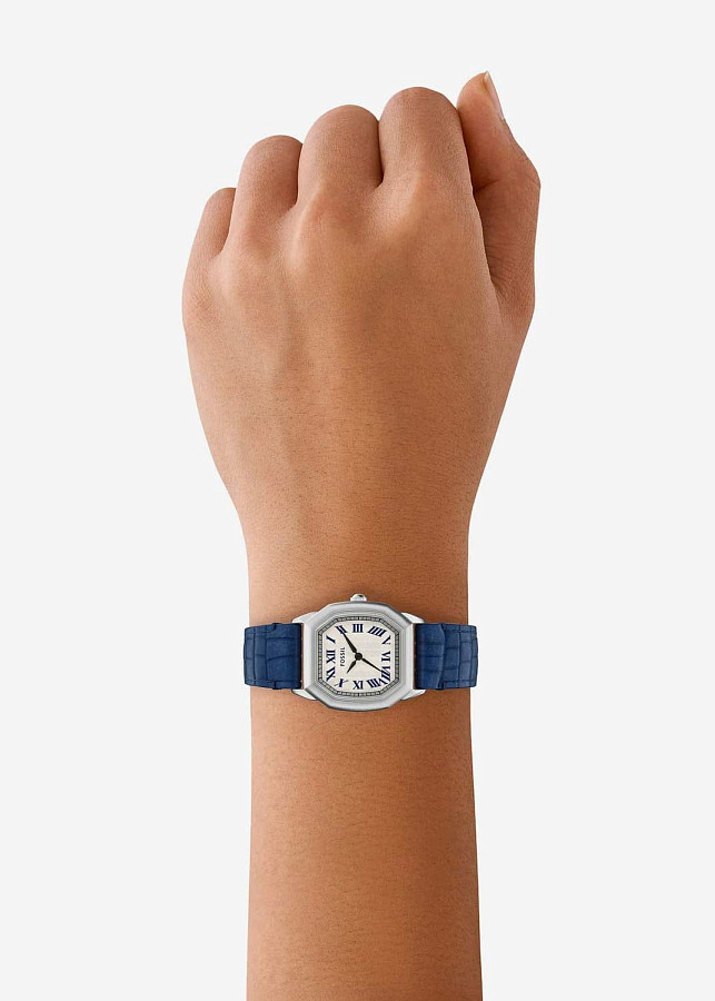 Часы Fossil Harlow ES5425 — кварцевые, сталь металл