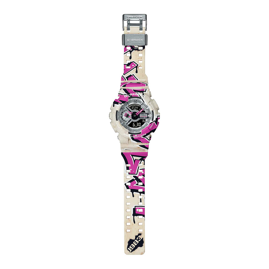 Часы Casio G-Shock GA-110SS-1ADR (GA-110SS-1A) — пластик, Япония
