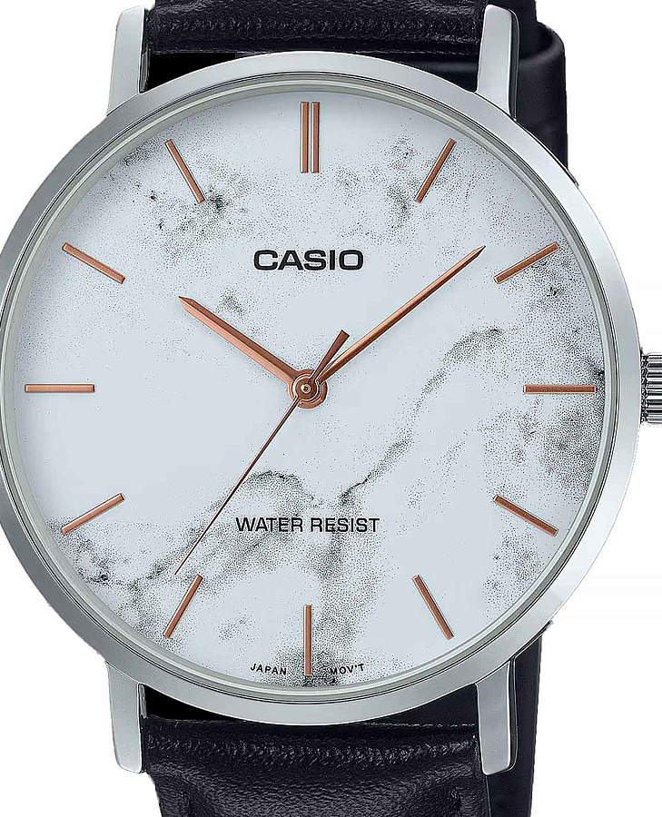 Часы Casio Collection MTP-VT01LM-7A — кварцевые, сталь металл