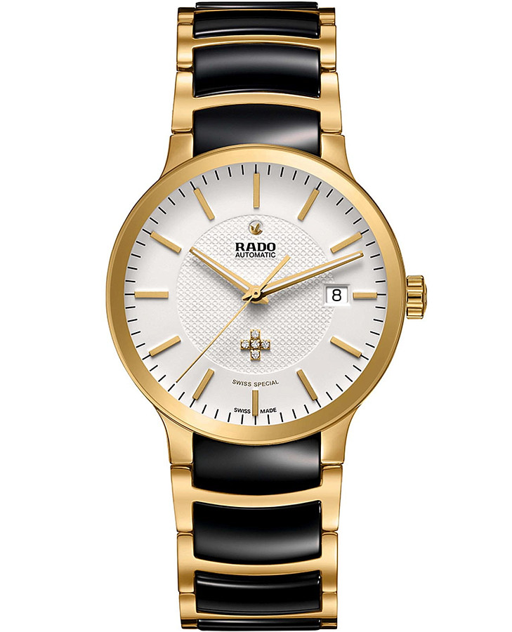 Часы Rado Centrix Automatic Diamonds R30079702 — мужские, белый