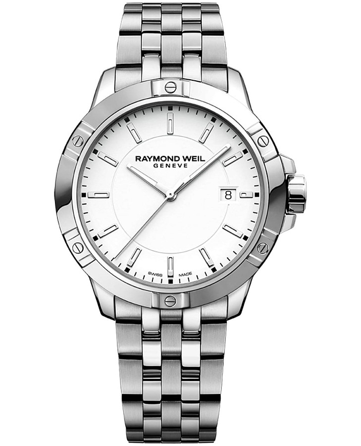 Часы Raymond Weil Tango 8160-ST-30041 — мужские, белый