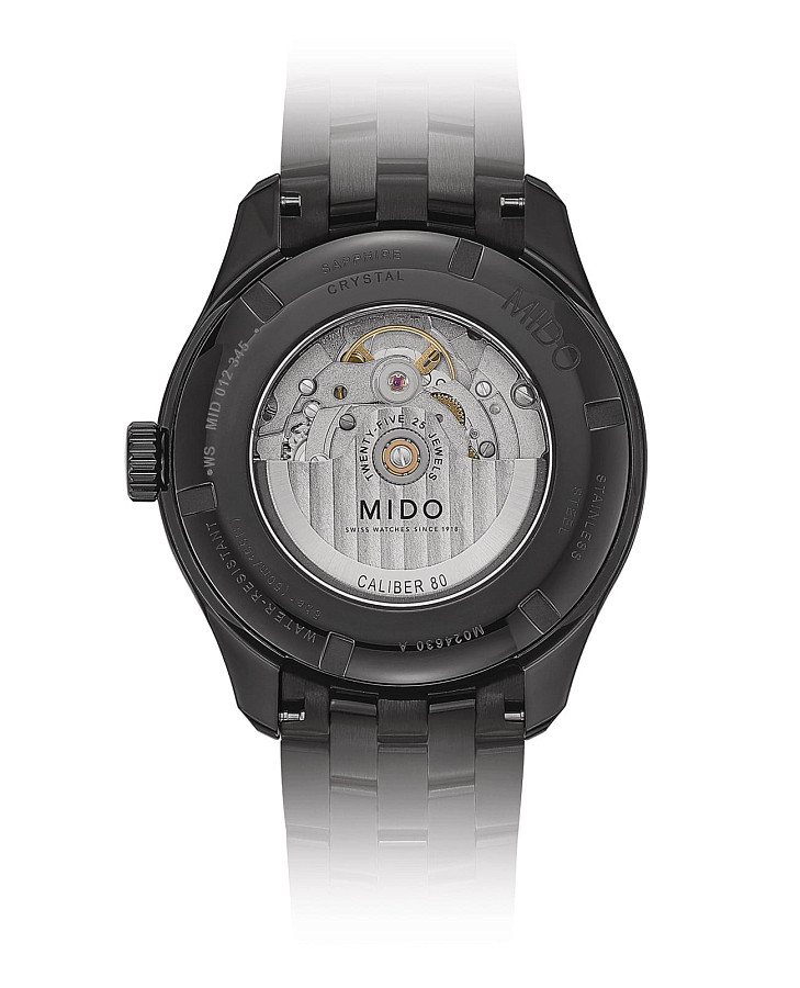 Часы Mido Belluna Sunray M024.630.33.051.00 — механические, металл сталь