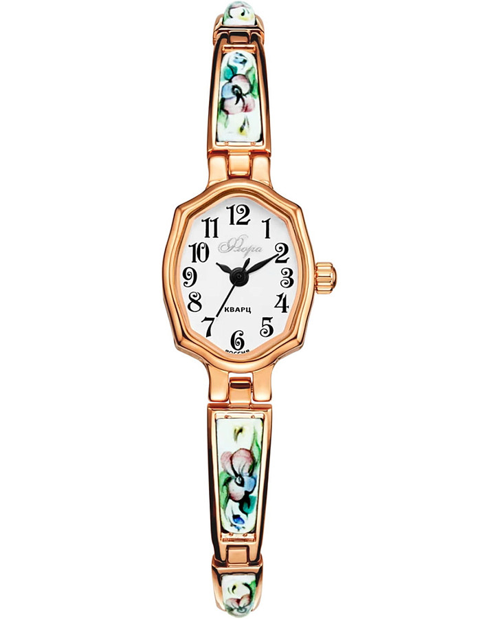 Часы УЧЗ Flora 1240B3B4-18 — женские, белый