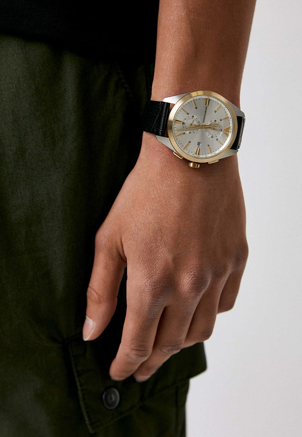 Часы Emporio Armani Claudio AR11498 — черный, кварцевые