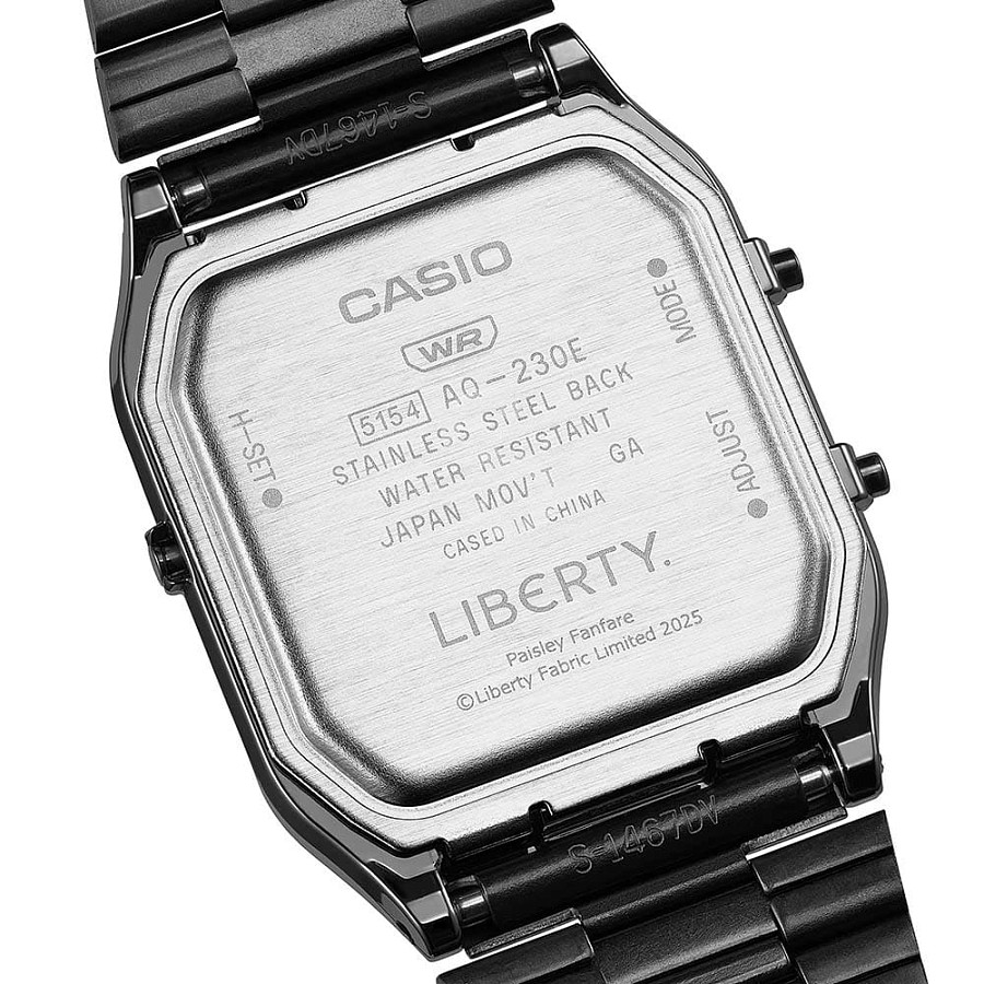 Часы Casio Vintage AQ-230EBLT-1A — Япония, кварцевые