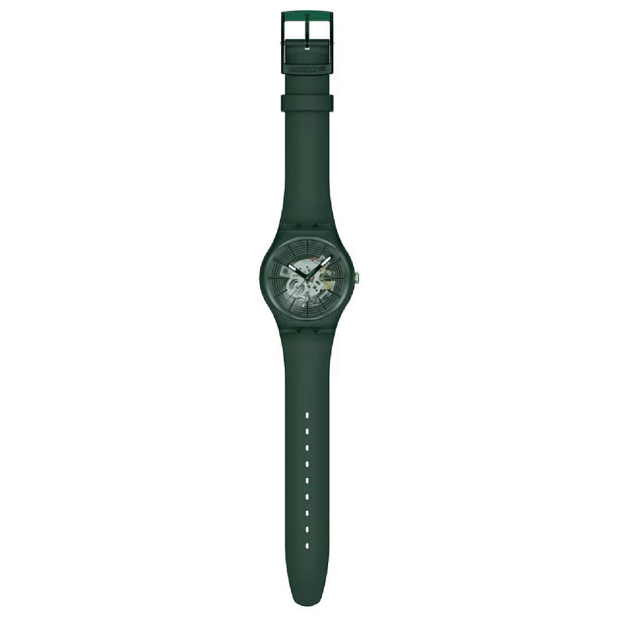 Часы Swatch Revealed In The Forest SO29G111 — зеленый, пластик