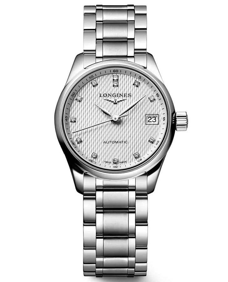 Часы Longines Master Collection L2.128.4.77.6 — женские, белый