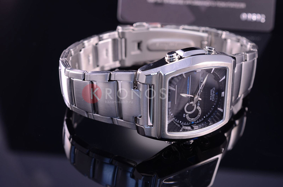 Часы Casio Edifice EFA-120D-1A — нержавеющая сталь, мужские