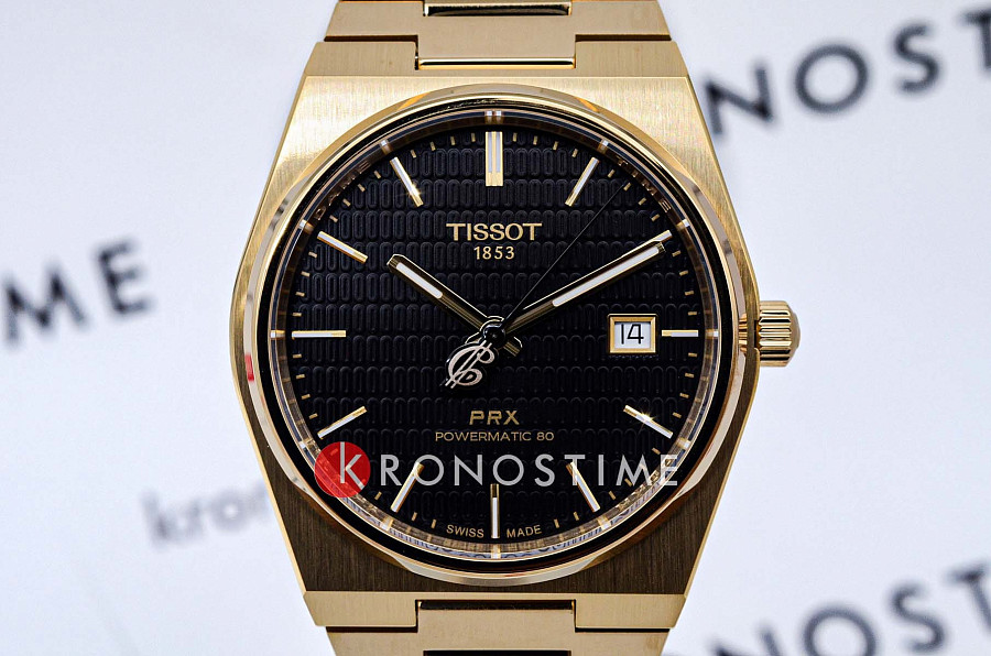 Часы Tissot PRX Powermatic 80 Damian Lillard Special Edition T137.407.33.051.00 — Швейцария, механические