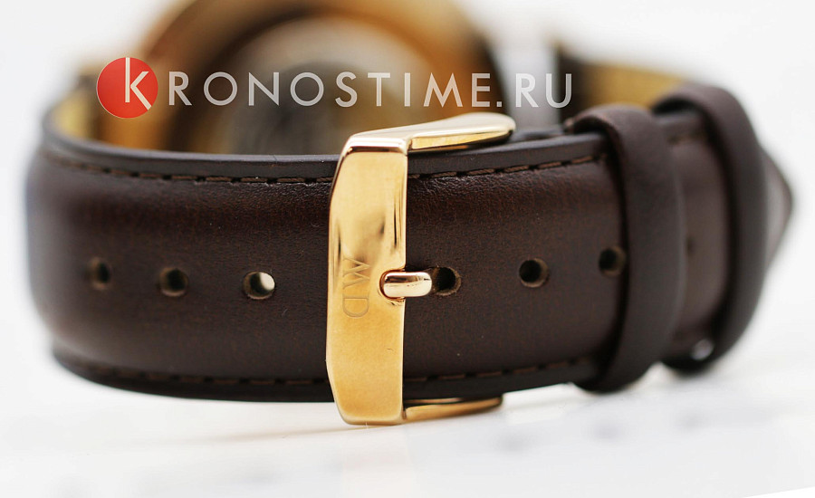 Часы Daniel Wellington Classic Bristol DW00100125 — черный, металл сталь