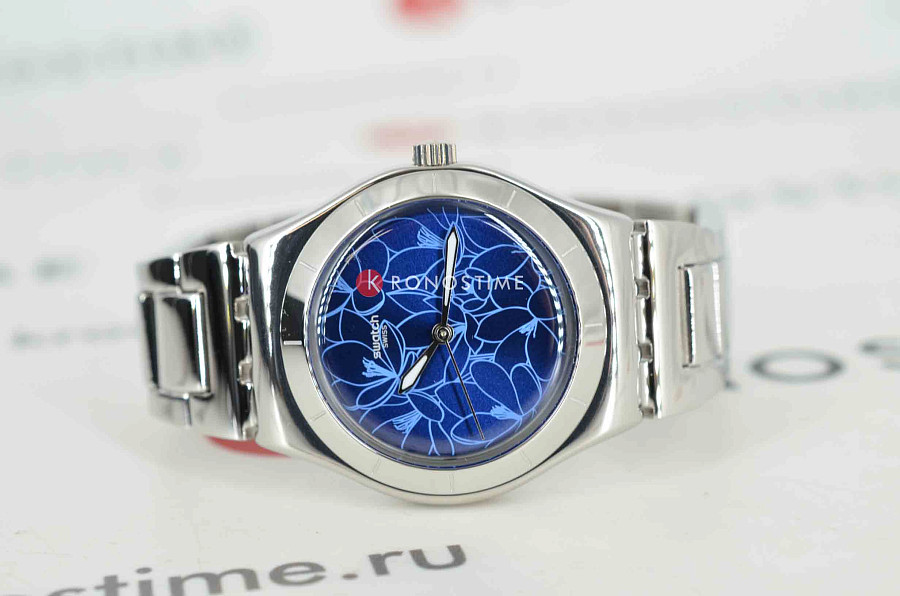 Часы Swatch Gent Petal Frenzy YLS235G — металл сталь, Швейцария
