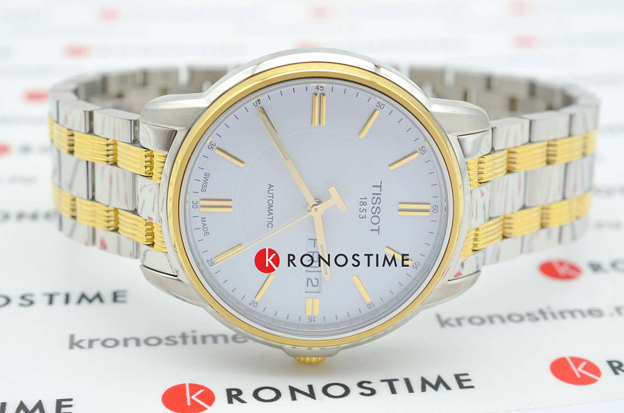 Часы Tissot Automatics III T065.430.22.031.00 — сталь c pvd покрытием, мужские