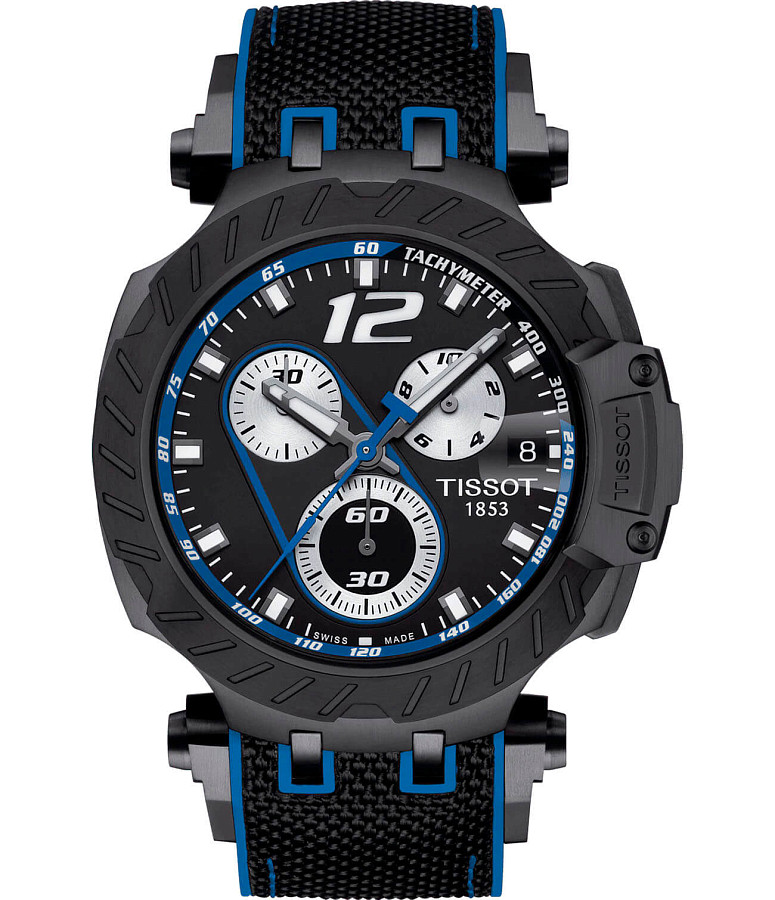 Часы Tissot T-Race Thomas Luthi 2019 T115.417.37.057.03 — мужские, черный