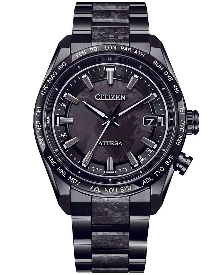 Часы Citizen Attesa CB0285-63E — мужские, черный
