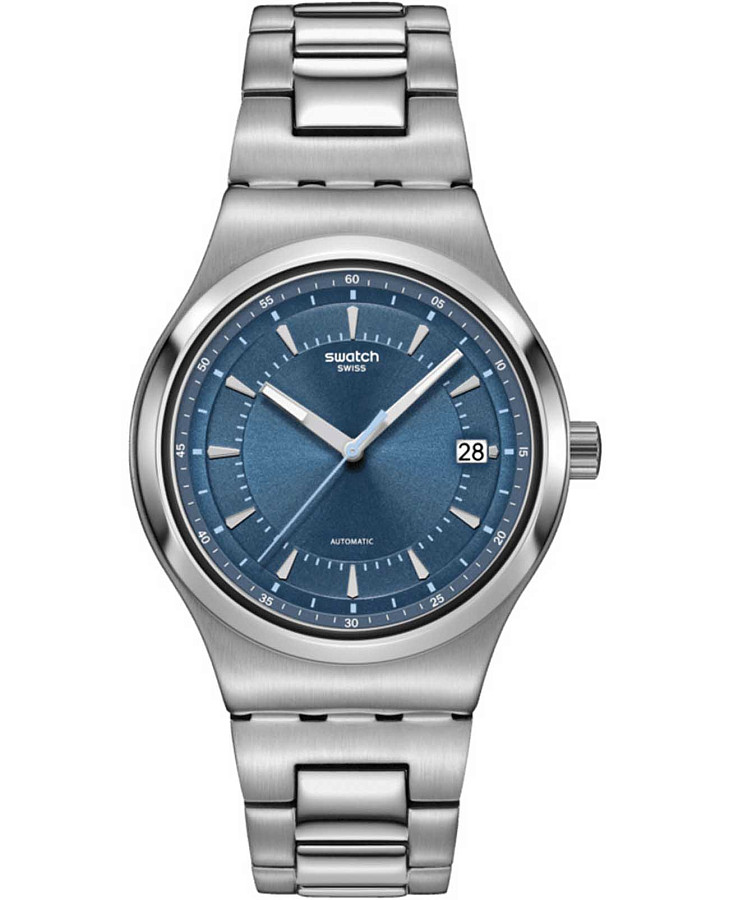 Часы Swatch Irony Sistem51 YIS435G — мужские, синий