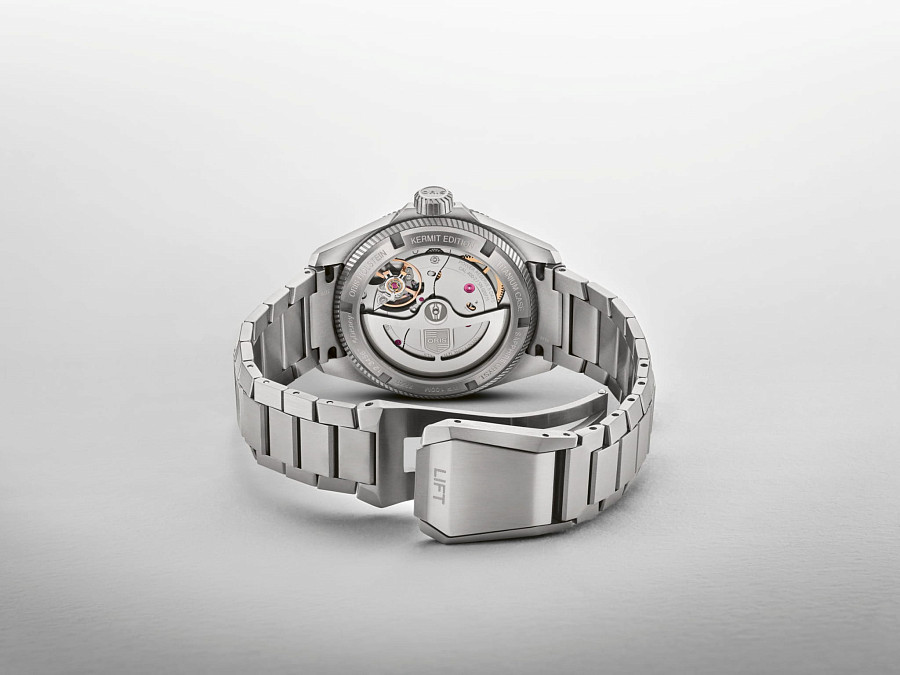 Часы Oris Propilot X Kermit Edition 01 400 7778 7157-Set — механические, Швейцария, мужские