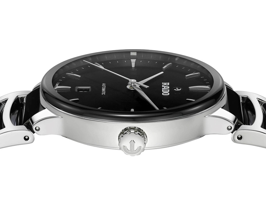 Часы Rado Centrix Automatic R30018152 — сталь металл, сталь + высокотехнологичная плазменная керамика