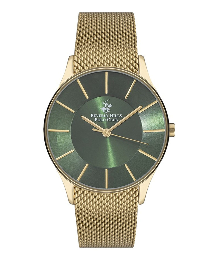 Часы Beverly Hills Polo Club BP3287X.170 — женские, зеленый