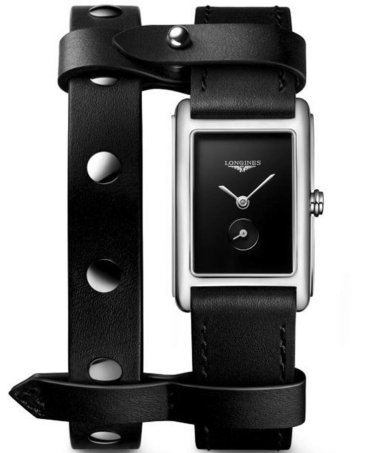 Часы Longines DolceVita L5.255.4.59.2 — женские, черный